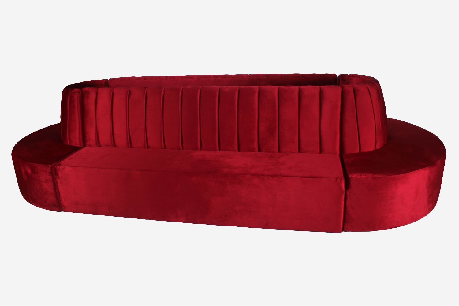 Panton 360 Sofa - Red Velvet - 14ft